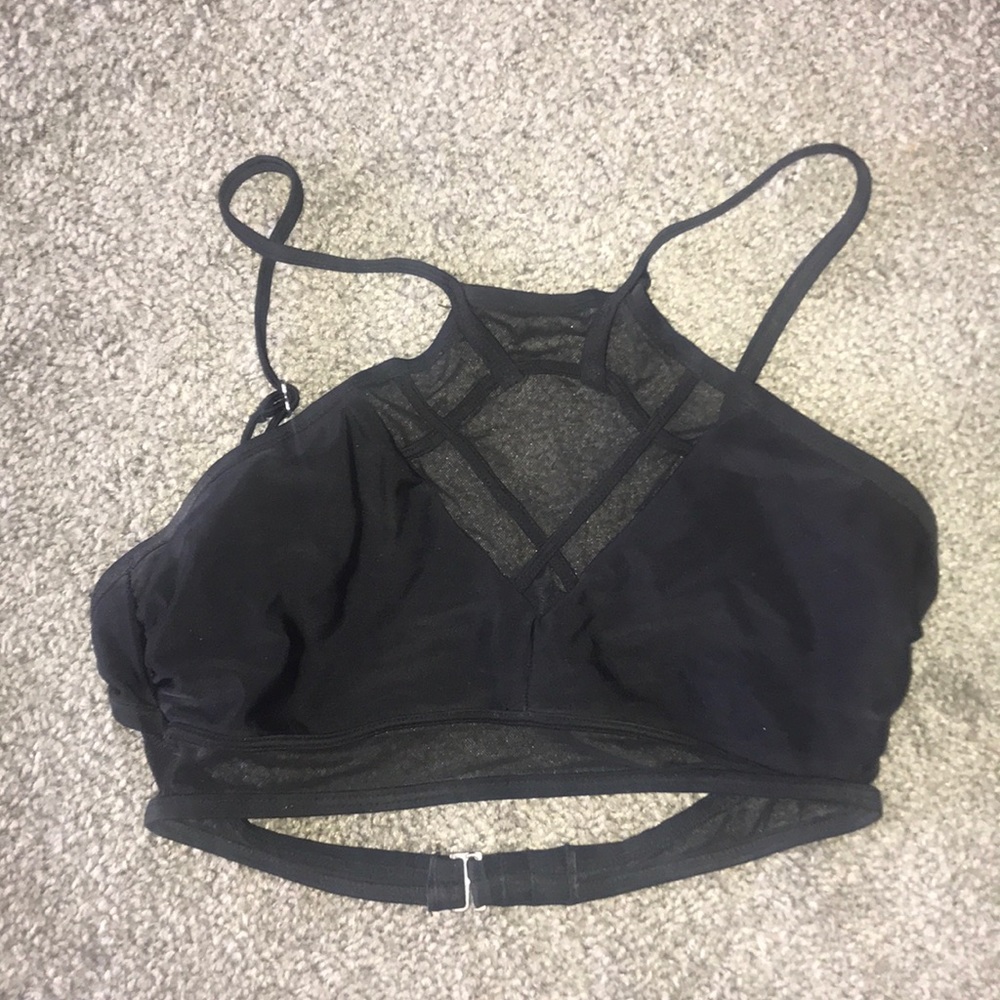 Mesh swim top